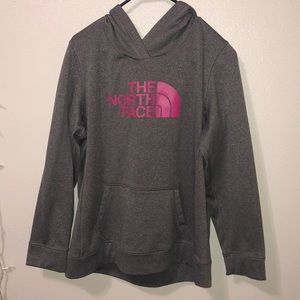 The noeth face hoodie